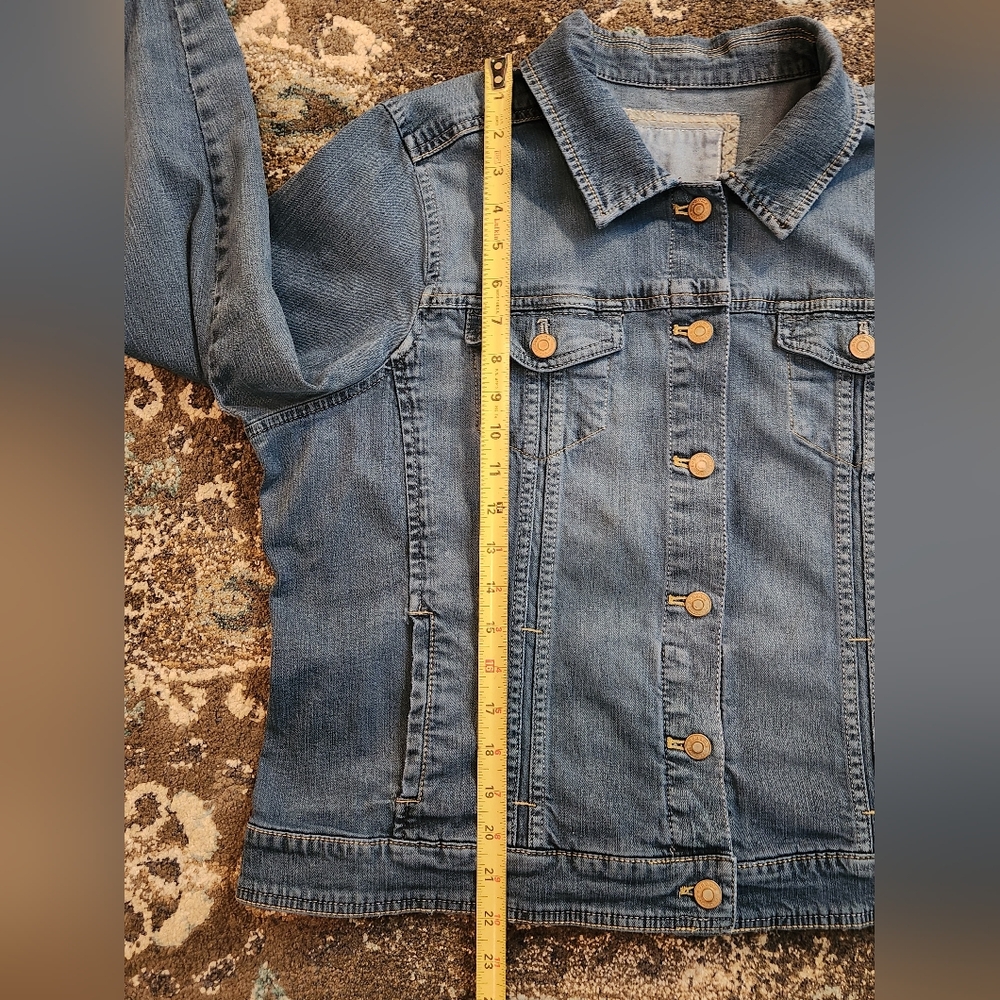 Sonoma Blue Denim Jacket with Button Front -XL - Picture 11 of 11